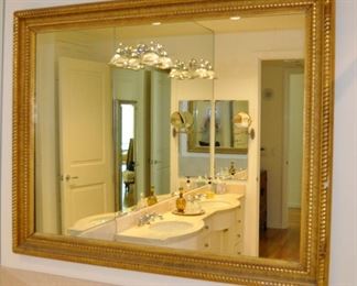 5 foot plus wide designer mirror