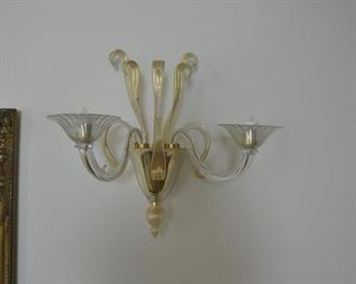 Pair of Murano Wall sconces