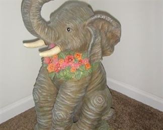 Elephant serving stand 