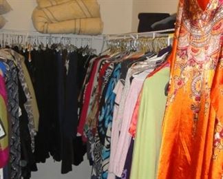 Women's Clothing, Sizes 16 - 3X.  3 closets full of clothes, jackets , coats 