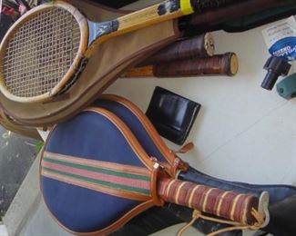 Sports, Vintage Tennis Rackets 