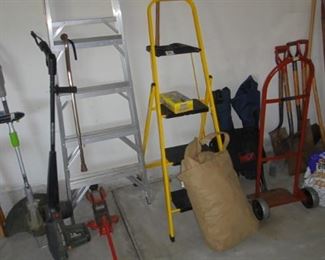 tools, ladders 