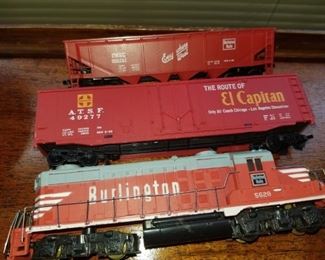 HO Engines and trains 