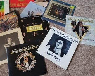 Records,  70's & 80's