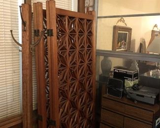 Modern Mid Century room divider 