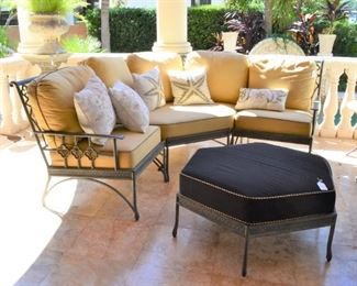 EXTERIOR OTTOMAN AND SECTIONAL 