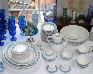 Louis Comfort Tiffany , Wedgwood, Royal Doulton, Roseville, and other English and Continental porcelainware