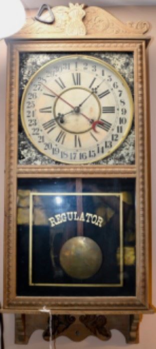 Regulator clock by Gilbert