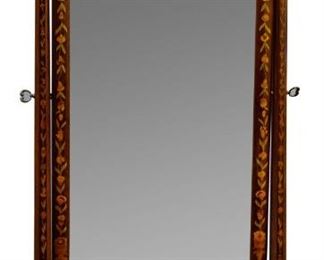 Asian Style Cheval Mirror