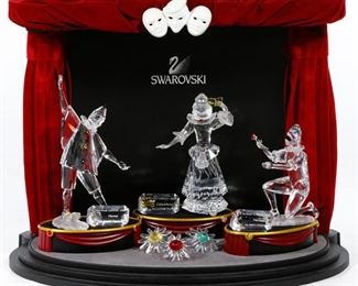 Swarovski Masquerade Figurine Complete Set