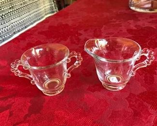 2 sets Small sugar and creamer https://ctbids.com/#!/description/share/256935