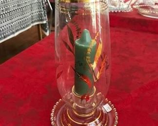 Hurrican candlestick w/ gold accents https://ctbids.com/#!/description/share/256942