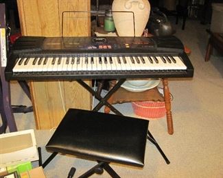 Keyboard, Stand and Bench