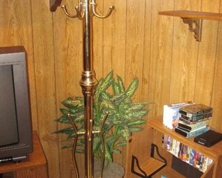 Coat Tree, Storage Cabinet