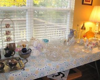 China Cup Sets, Cut Glass, Leaded Crystal, Ornate Collectible Bottles