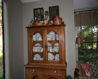 Small Wooden China Cabinet