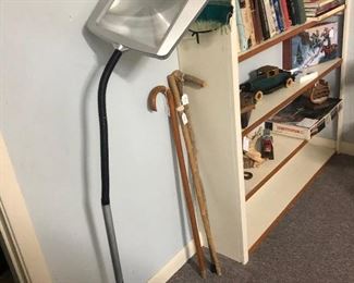 Large Electric Magnifying reading light