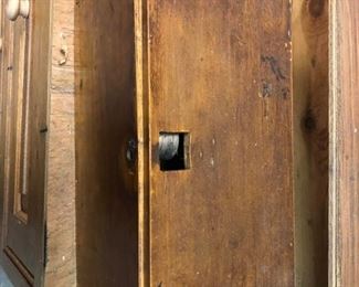 Antique Coin Box with Lock