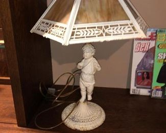cherub lamp