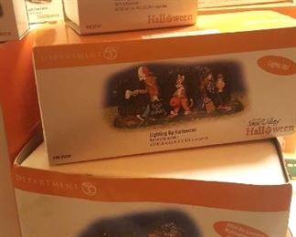 Department 56 Halloween Items 