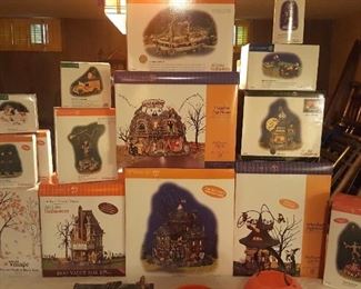 Department 56 Halloween Items 