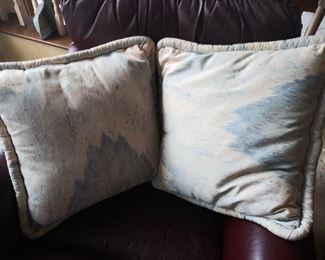 Throw pillows