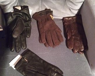 Men's gloves - LEATHER