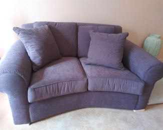 Purple sofa