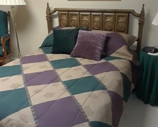 Mediterranean style double bed