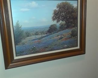 Landscape, framed