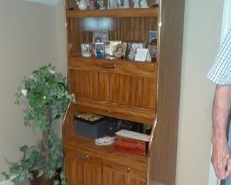 Book shelf desk