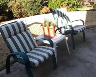 More patio furniture