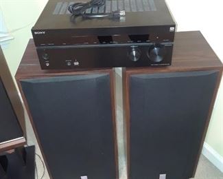 Sony receiver and speakers