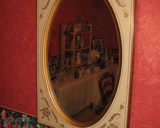 Ethan Allen painted frame mirror