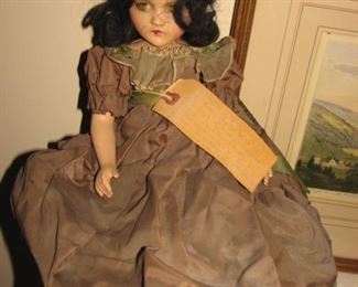 Vintage Madame Alexander Scarlett O'Hara doll with original costume