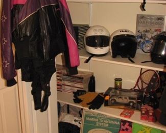 Motorcycle clothing and accessories