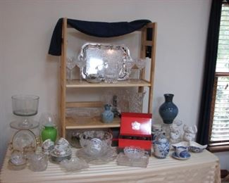 Vintage glassware and stemware