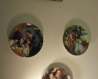 Gone with the Wind collectable plates