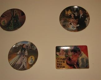GWTW collectable plates