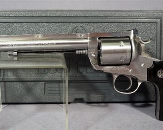Ruger Hunter Super Blackhawk .45 Colt Revolver SN# 88-28232, With 2 Scope Rings And Paperwork, In Hard Case, One Of 3 Lots That Are Part Of A Series
