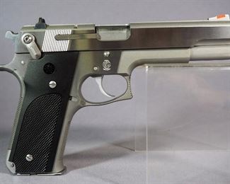 Smith & Wesson Model 645 .45ACP Pistol SN# TAV8294, In Hard Case With 3 Total Mags And Extra Pachmayer Grips