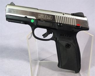 Ruger Model SR9 9mm Pistol SN# 331-49057, With Hardcase