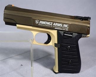 Jimenez Model J.A. Nine 9mm Pistol SN#443092, In Original Box With Paperwork