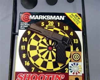 Marksman Shootin' Darts And Metal 3-Target Stand