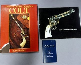 Colt Firearms Books, Includes Handbook And Catalog, Dates Of Manufacture, And More