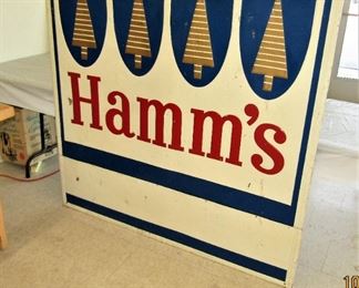 Large HAMM'S BEER Sign