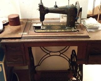 Vintage sewing machine