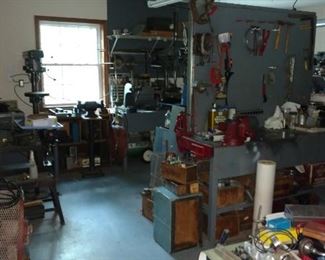 Room full of tools