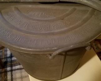 Vintage dough making pot