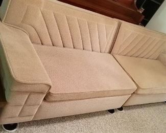 Fabulous 1964 Sofa with original tags and fabric like new!! Available for presale call Donna